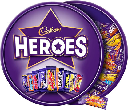 Cadbury Heroes Chocolate Tub 600G Perfect For Any Occasion…