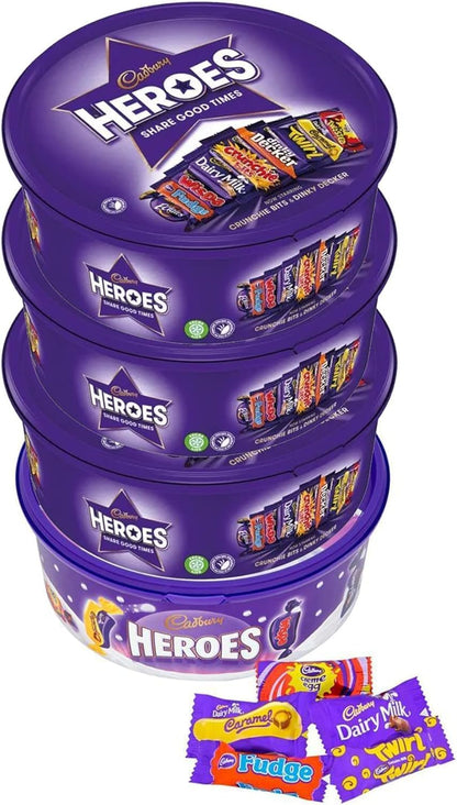 Cadbury Heroes Chocolate Tub 600G Perfect For Any Occasion…